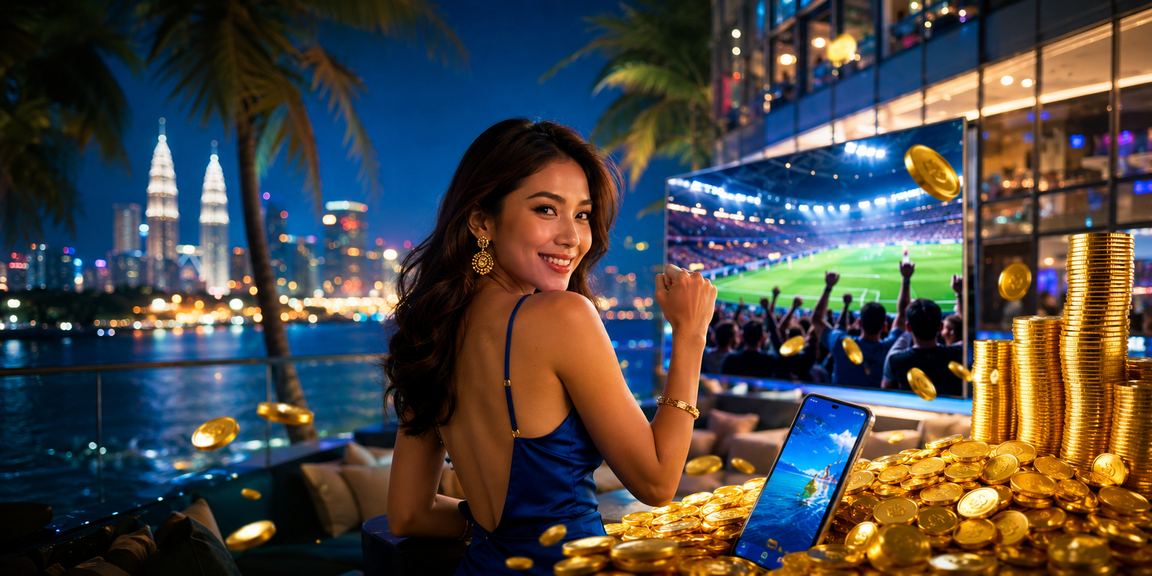Antara muka permainan Roulette mudah alih SX740 di Kuala Lumpur